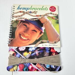 Klutz Hemp Bracelet Instructional Book DIY Crafts for Adults Kids Family